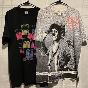 Vtg 90s Ringling Bros - Barnum & Bailey T shirt Sz XL David Larible Clown (2)